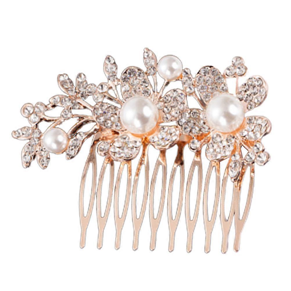 Blommig hårprydnad designad för graciösa bröllopsstunder