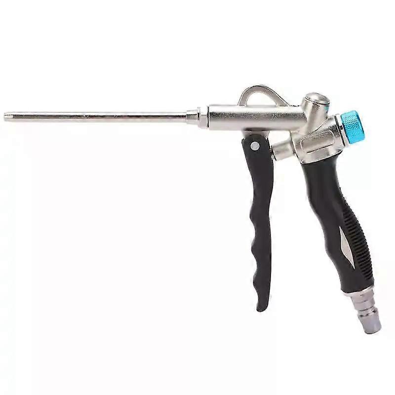 Valvula Neumatico Pneumatic Fittings 2-Way Air Blow Dust Blowing Air Adjustable with Extended Nozzle 1/4in NPT 150