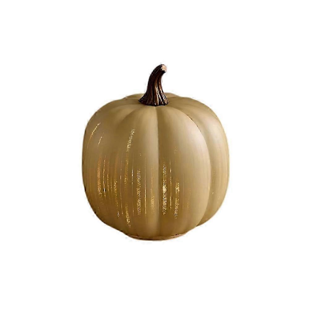 Twinkle LED Light Pumpkins, Timer Lighted Sparkling Starry Night Glass Pumpkins