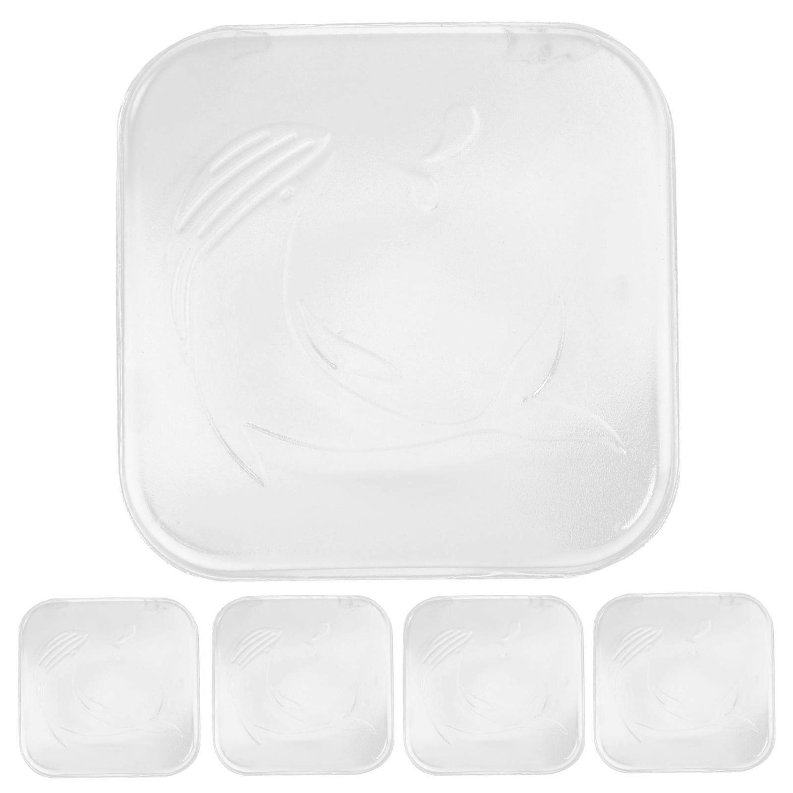 6Pcs Wall Protectors for Door Knobs Clear Pad Protect Wall from Damage