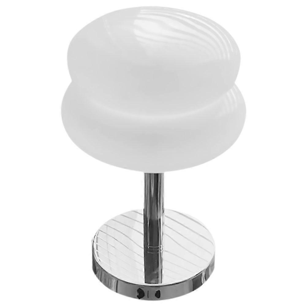 Chic Bedside Lamp Suitable For Men In White With Simple Beauty Design And Night Light Feature Of 1Pcs Size