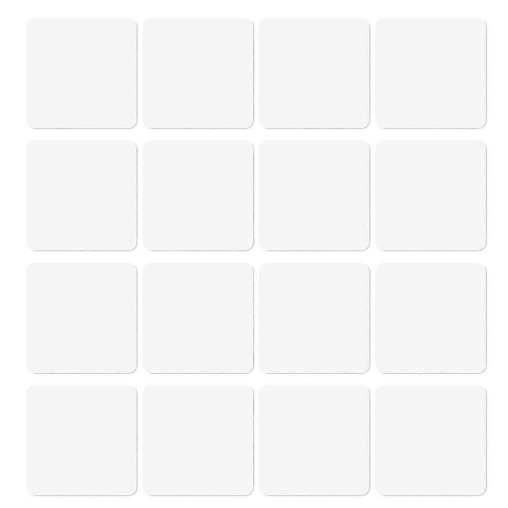 30PCS Double Sided Nano Tape Strong Adhesive Wall Mounting Squares Bathroom Storage Traceless Reusable Cuttable Gel Tape Home Organization