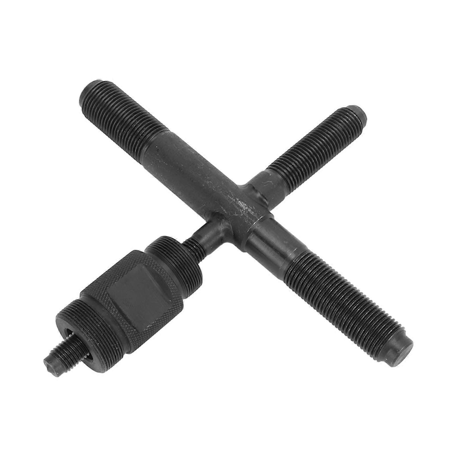 Flywheel Puller Tool 6-In-1 For Motorcycle Flywheel Removal, Carbon Steel, M10 M14 M16 M18 M24 M27, Compatible Mopeds
