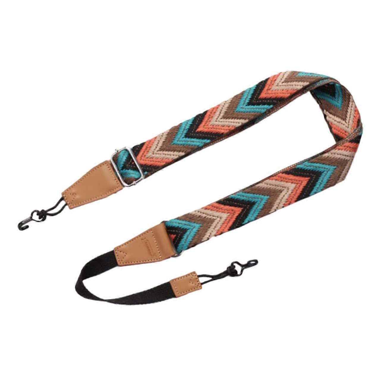 Ukulele Shoulder Strap, Adjustable Universal Strap for 21 23 Soprano Concert Tenor Ukuleles, Removable No-Drill Design