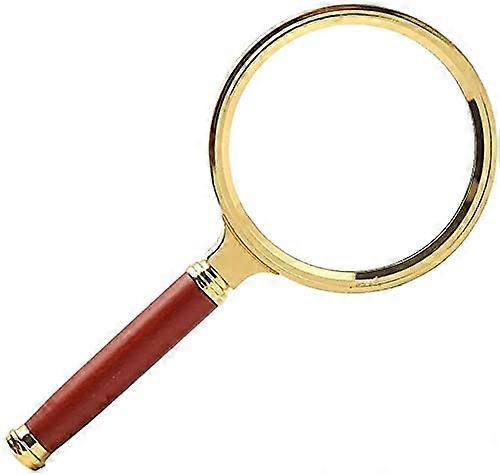 Magnifier Frame Vision, HD Optical Handheld Magnifier, 10x Reading Magnifier, Plastic-Coated