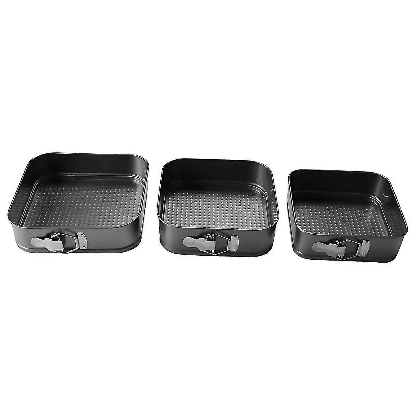 For square springform dessert pan nonstick leakproof cake pan bakeware cheesecake pan baking cheesec