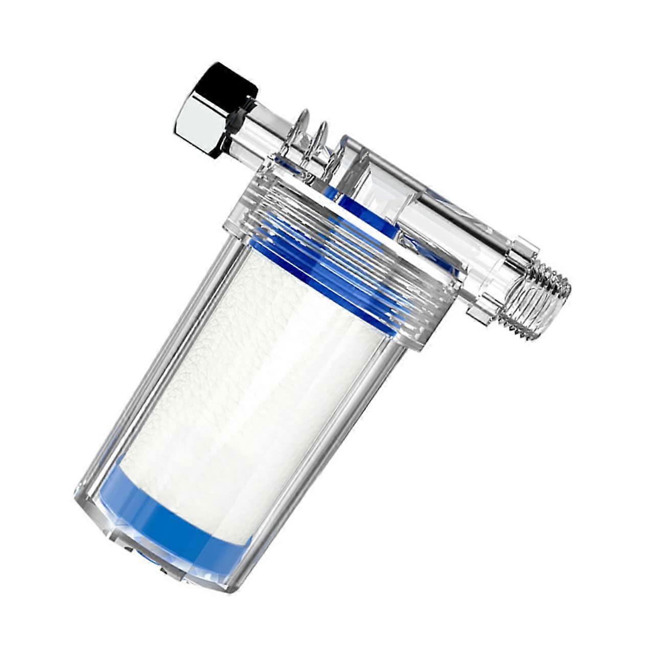 1Pc Water Purifier Shower Filter with Replaceable Element Level Filtration for Home Use Connector Reduces Harmful Substances Water for Hard Water
