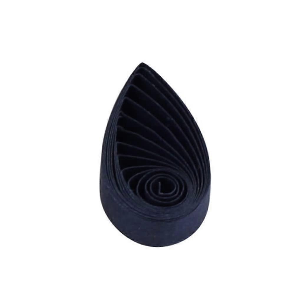 Quilling Strips 5mm Paper Quilling Kit Solid Color Star Origami Paper DIY Handmade Solid Color Quilling Paper Strips (Navy)