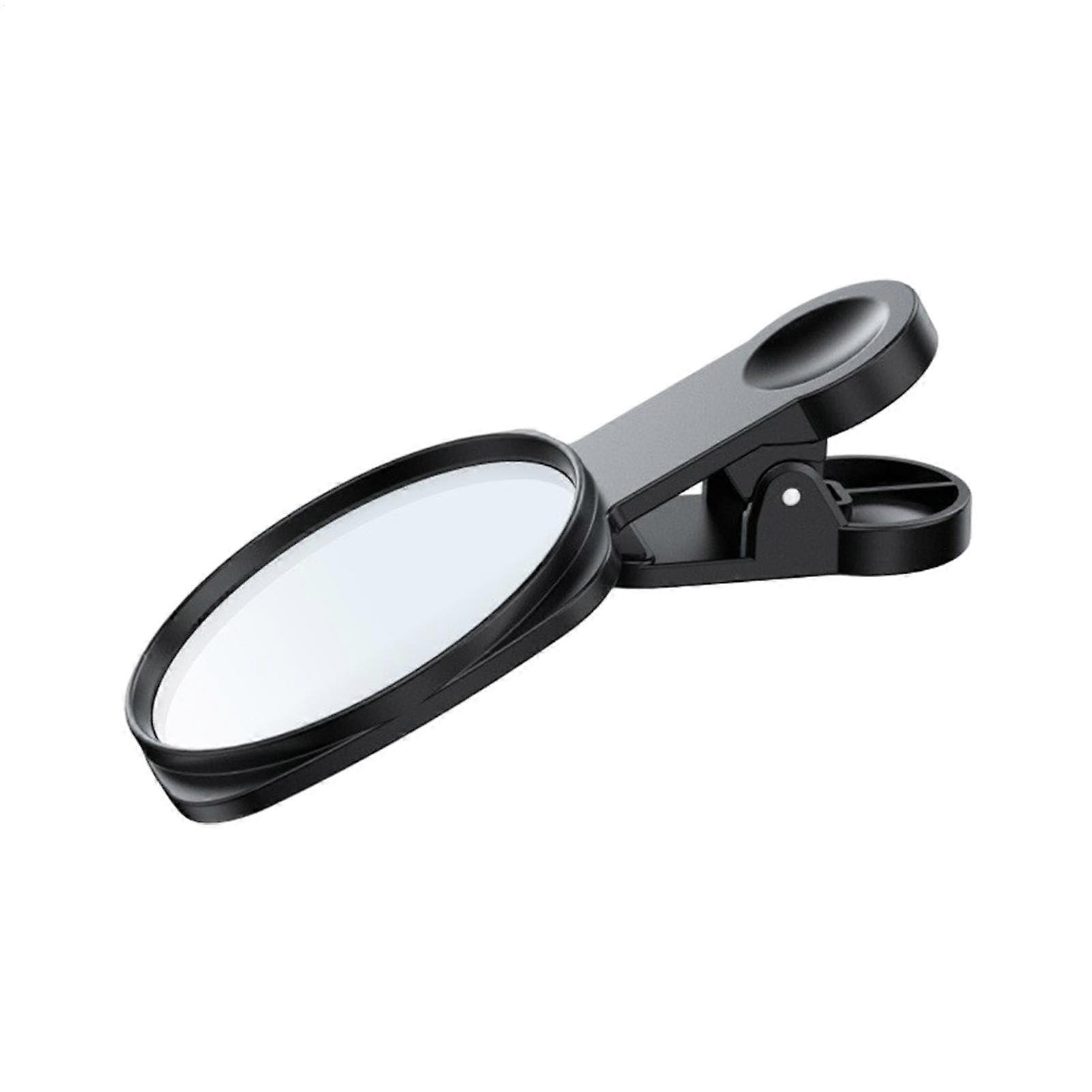 Selfie Screen for Phone, Clip-On Mirror with Adjustable Holder, Multi-Functional Reflective Screen Mirror