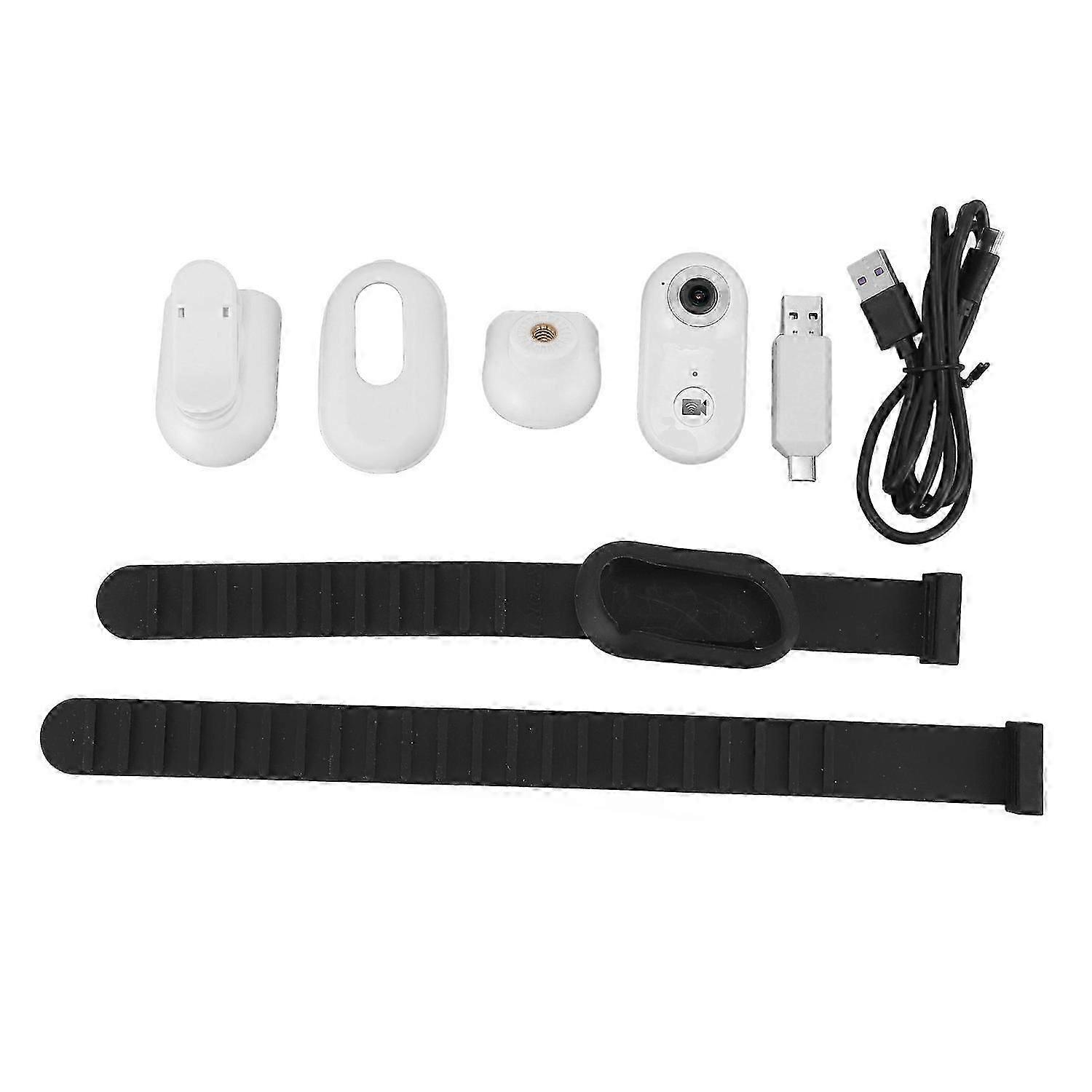 Pet Collar Camera 1080P HD 2.4G Wireless Dog Cat Wearable Video Recorder Loop Recording Small Action