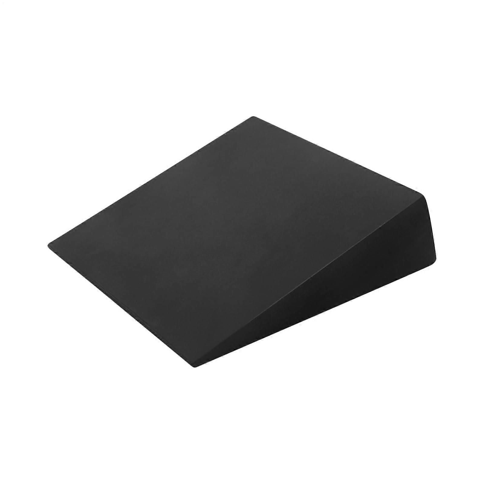 Squat Wedge Board, Non Slip Yoga Slant, Density Foam Support, Portable Exercise Base, Black
