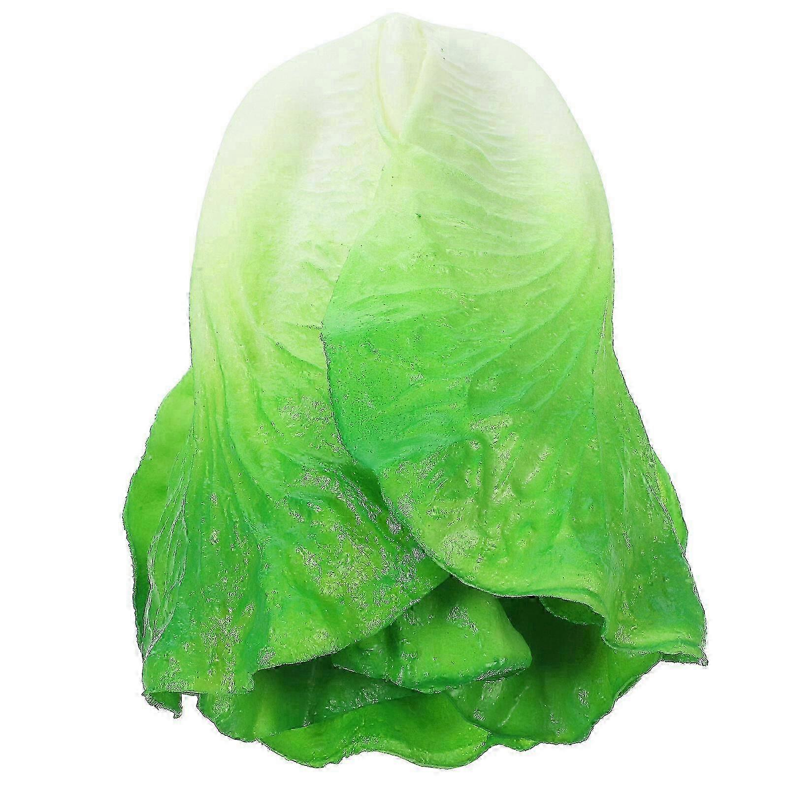 Artificial Lettuce Simulation: Realistic Vegetable Decor for Home & Kitchen