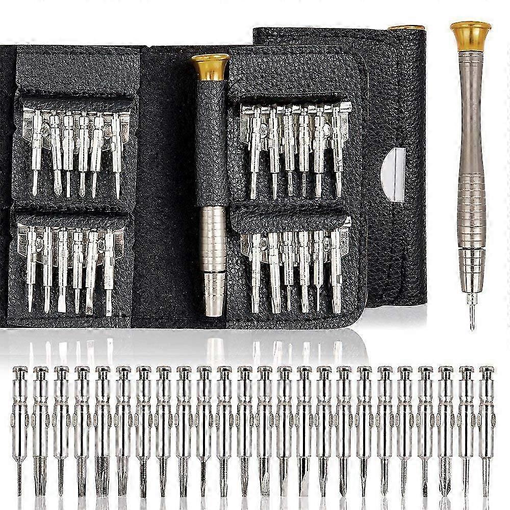 25 Pcs Screwdriver Set for PC, Eyeglasses, Mobile Phone, Watch, Digital Camera