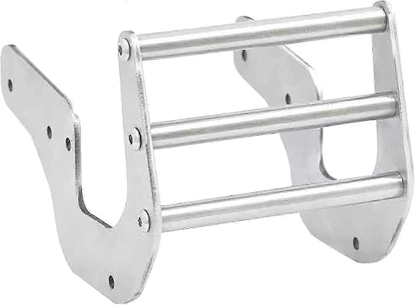 Front Bumper Easy Install Replacement 4WD Solid Axle Monster For LOSI LMT 1/10(silver)