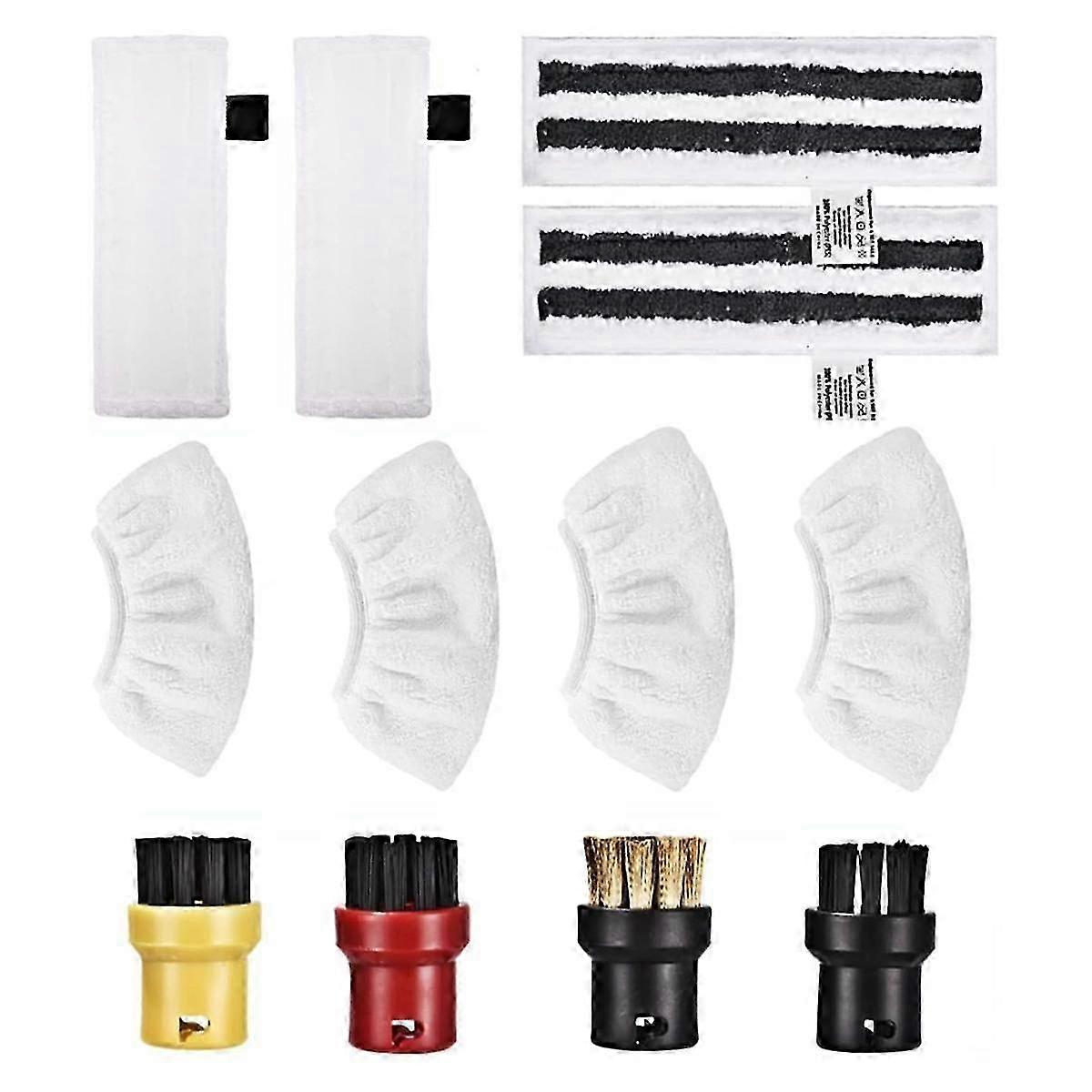 Steam Cleaner Accessory Set, Microfibre Cloth Set for Steam Cleaners SC 2, SC 3, SC 4, SC 5 EasyFix Parts
