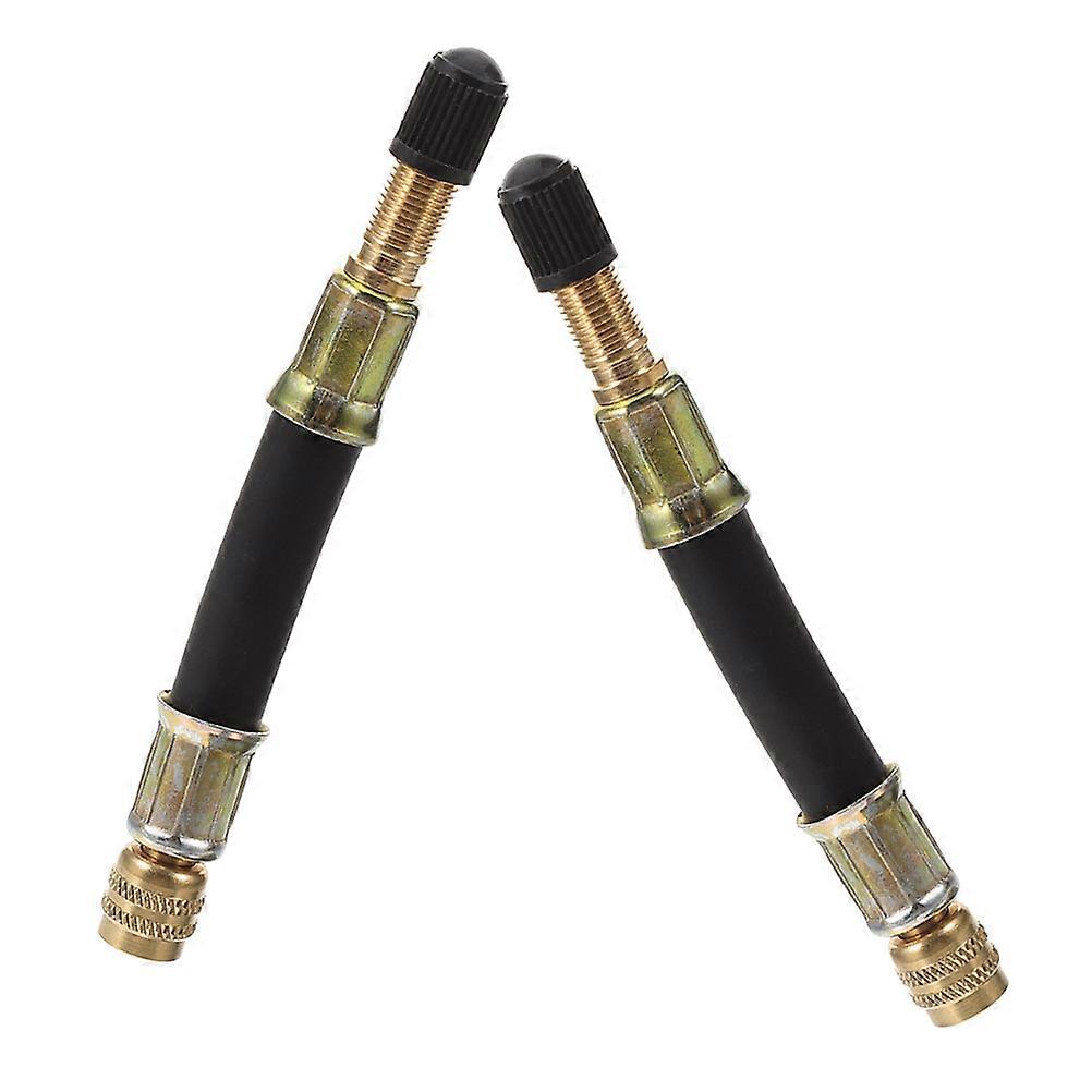 2pcs Heavy Duty Tire Valve Stem Extender Quick And Simple Installation Tire Valve Extender For Multiple Vehicle Types