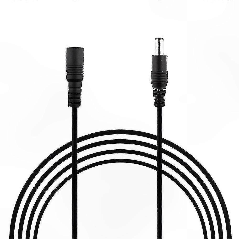 12V DC Power Adapter Extension Cable for LED Strip Lights and Electronics Devices
