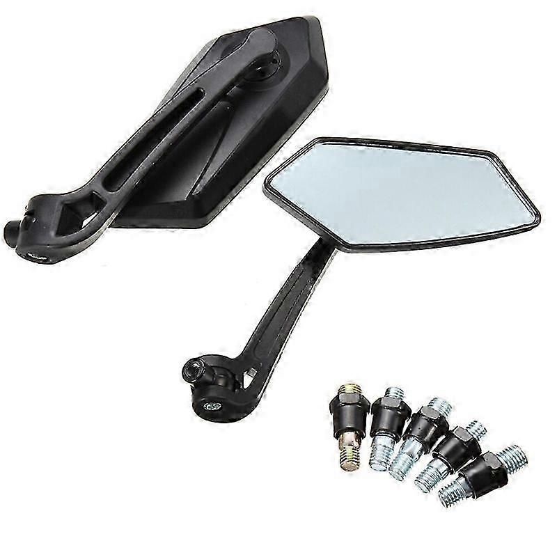 Motorcycle Handlebar Rear View Side Mirror Rearview Mirrors for KOS...