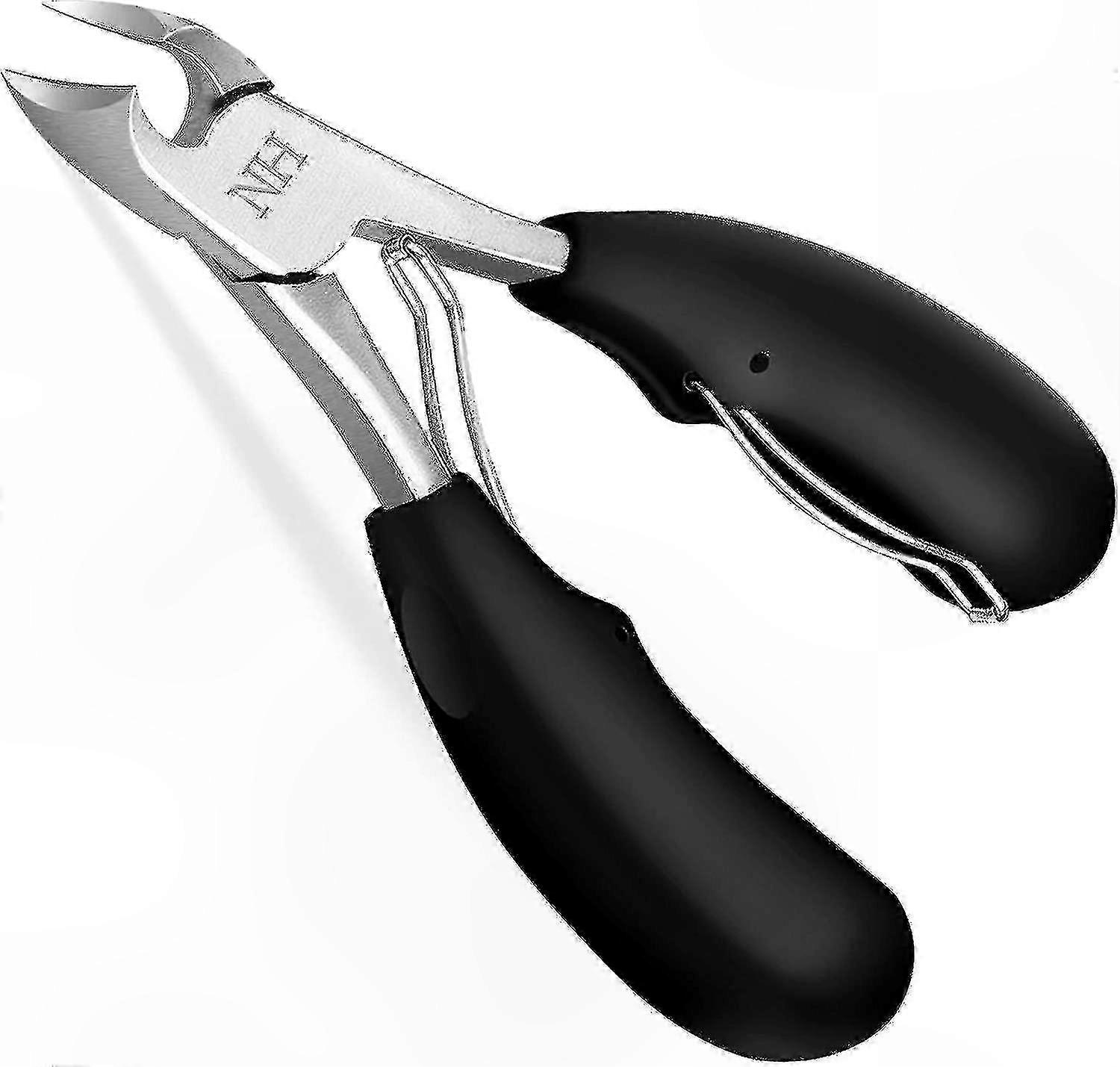 Precision Curved Nail Clippers for Thick and Ingrown Nails, Senior Friendly Podiatry Tool