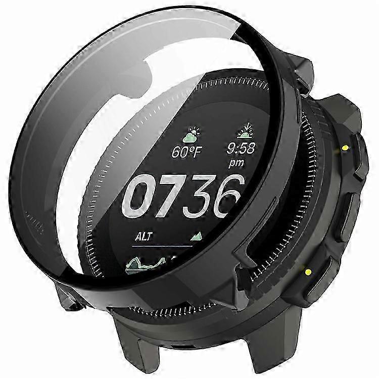 suunto vertical watch case with tempered glass screen protector