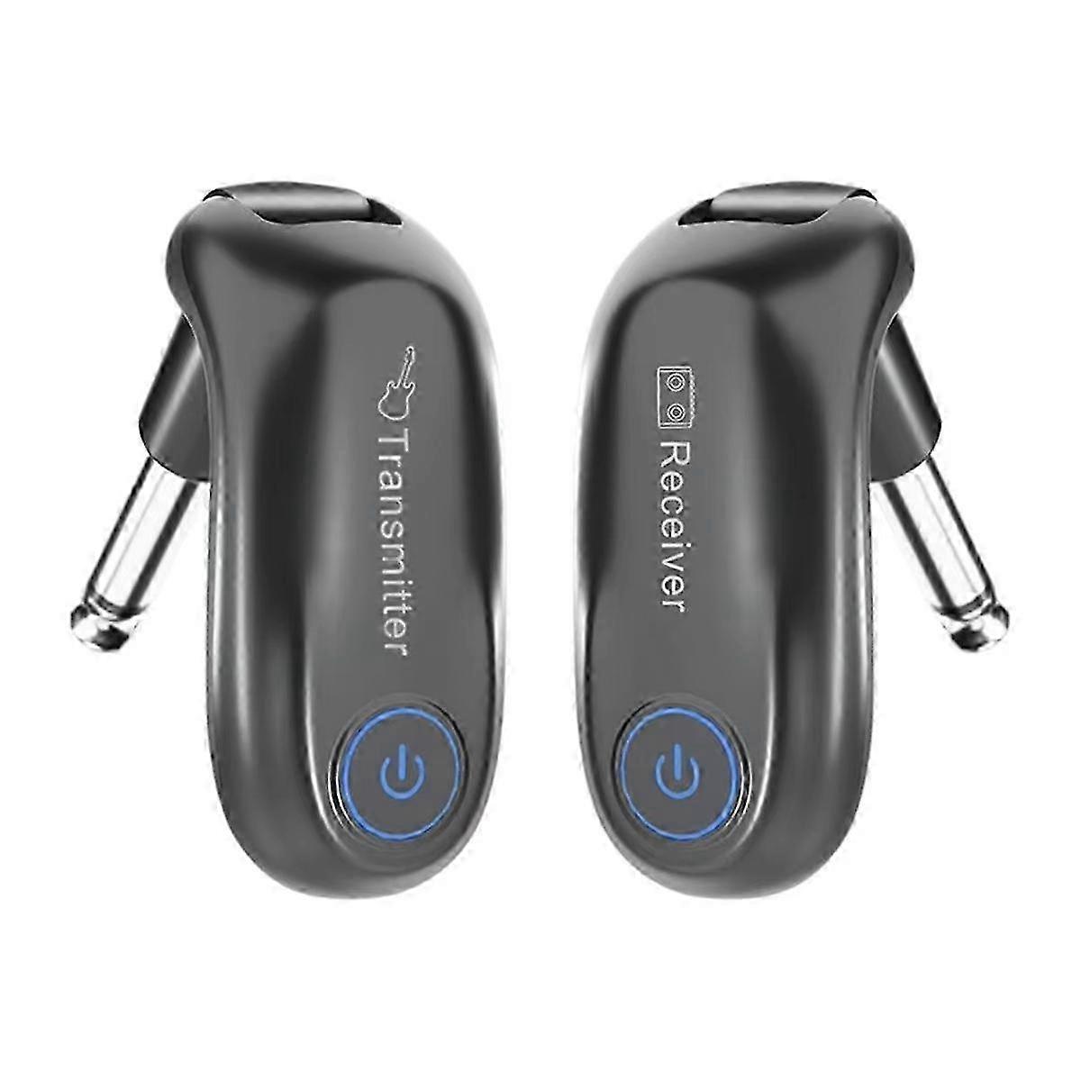 Wireless Receiver Guitar System with Clear Sound Up to 30 Meters for Rehearsal