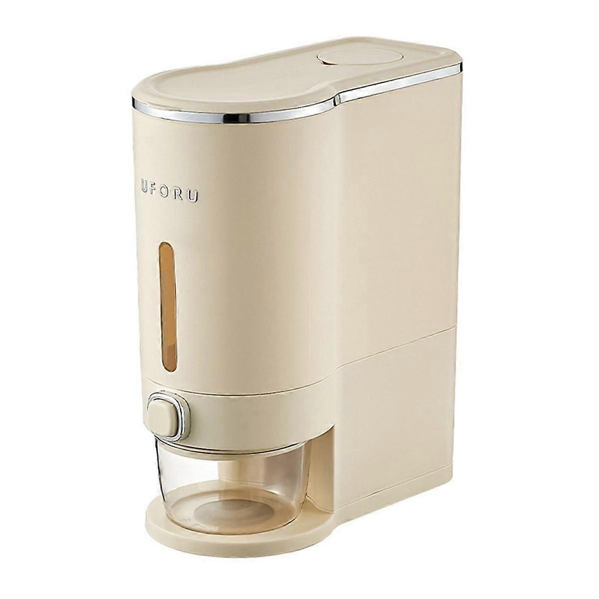 Seau à riz scellé Boîte de rangement de riz de cuisine Seau à riz à rabat étanche à l’humidité contre les insectes avec tasse 1