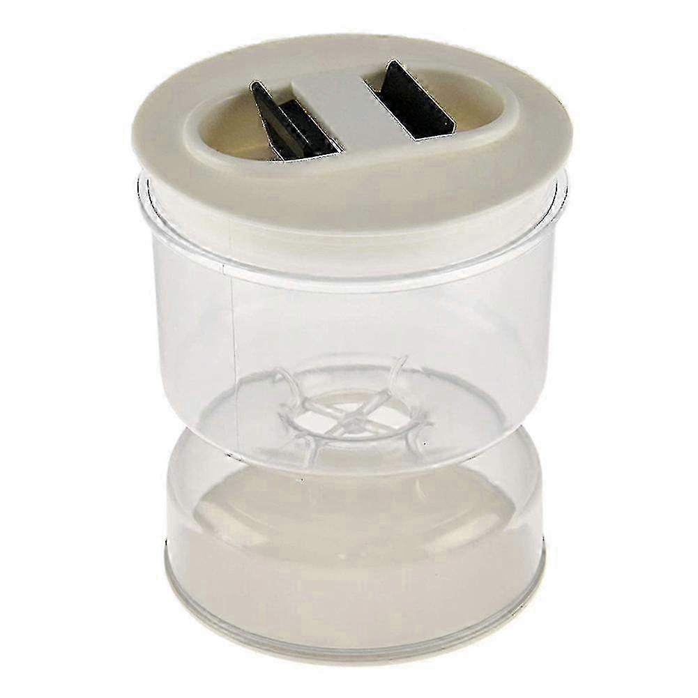 Pickle Jar Wet-Dry Dispenser Pickle and Olive Hourglass Jar Container Home Kitchen Separator