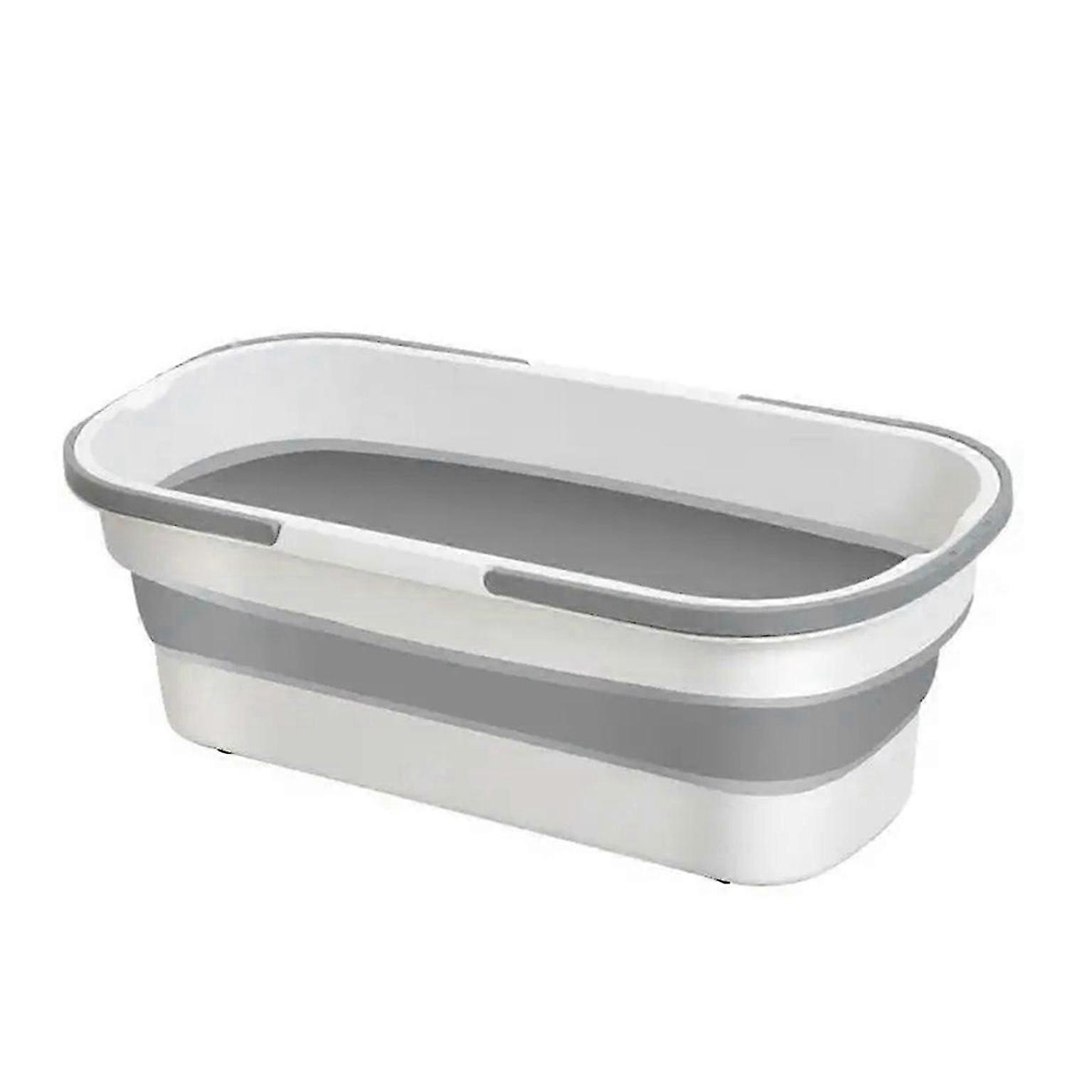 Portable Silicone Bucket for Household Large Mop Bucket Rectangular