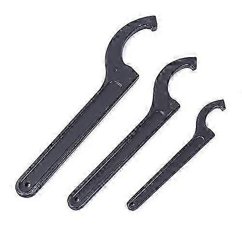 1x Adjustable hook spanner 28-32mm, hook spanners, universal spanner, for fixing or removing round nuts and water meter covers on machine tools