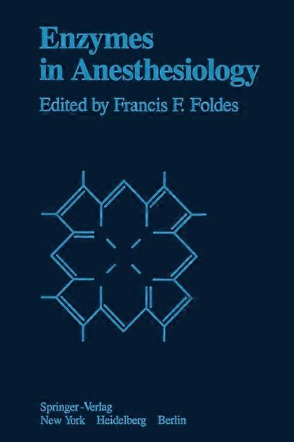 Enzymes In Anesthesiology Paperback