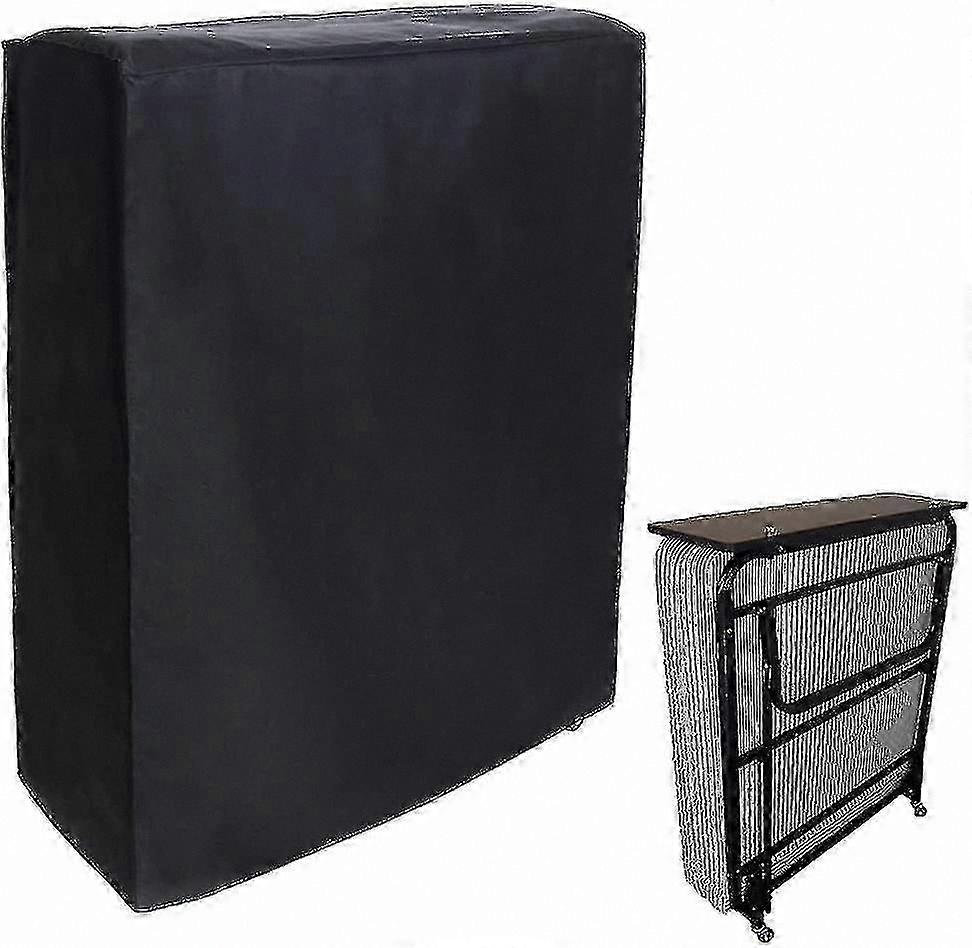 Waterproof and Breathable Double Folding Bed Cover with Storage Bag for Easy Organization