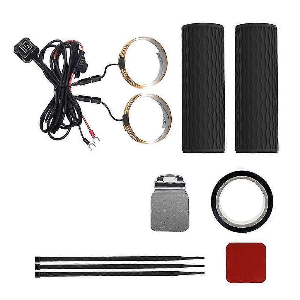 Fast Heating Motorcycle Heated Grip Waterproof & Durable Motorcycle Handle Heating Durable Suitable for Wet Conditions