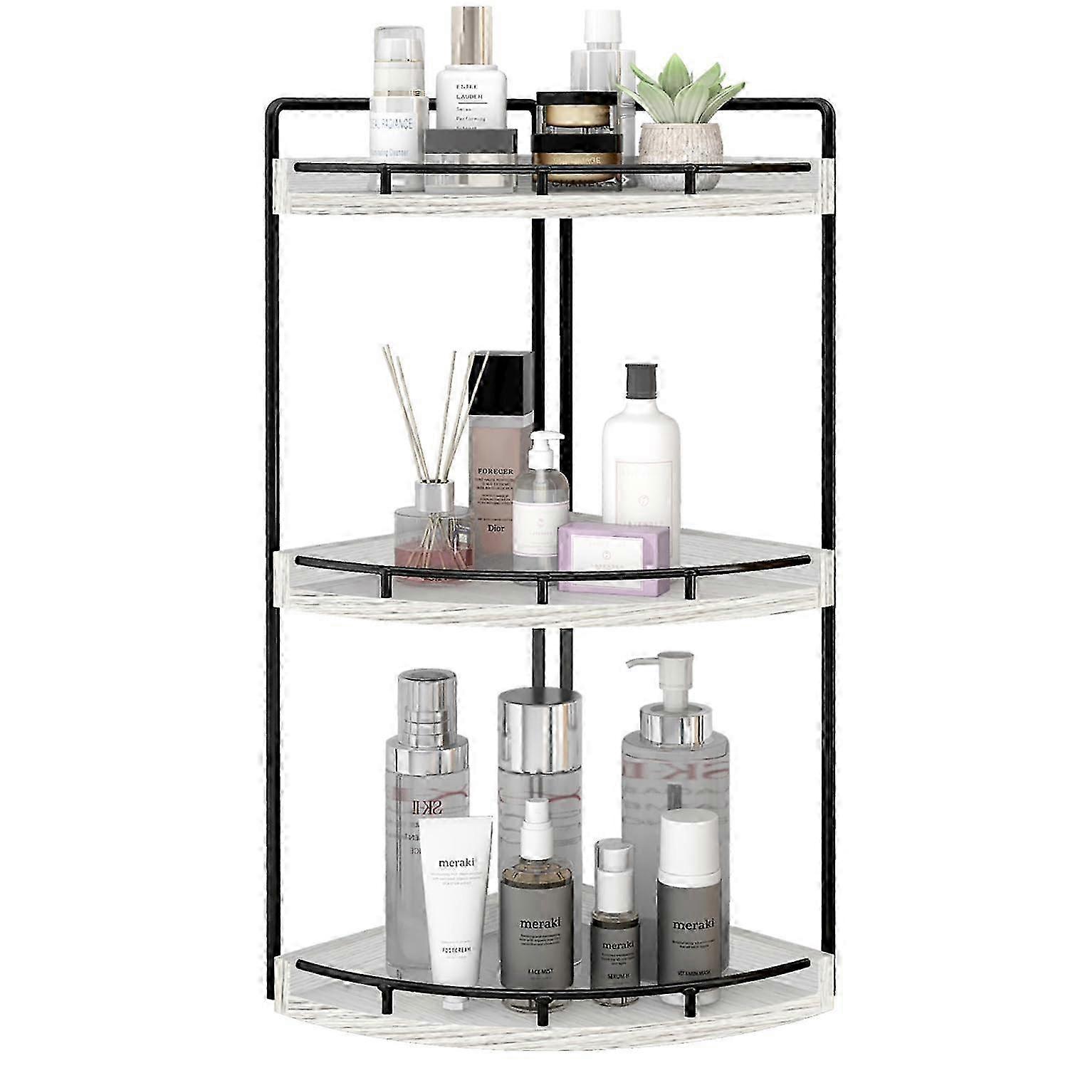 Rustic Corner Bathroom Organizer for Bathroom Storage 2025