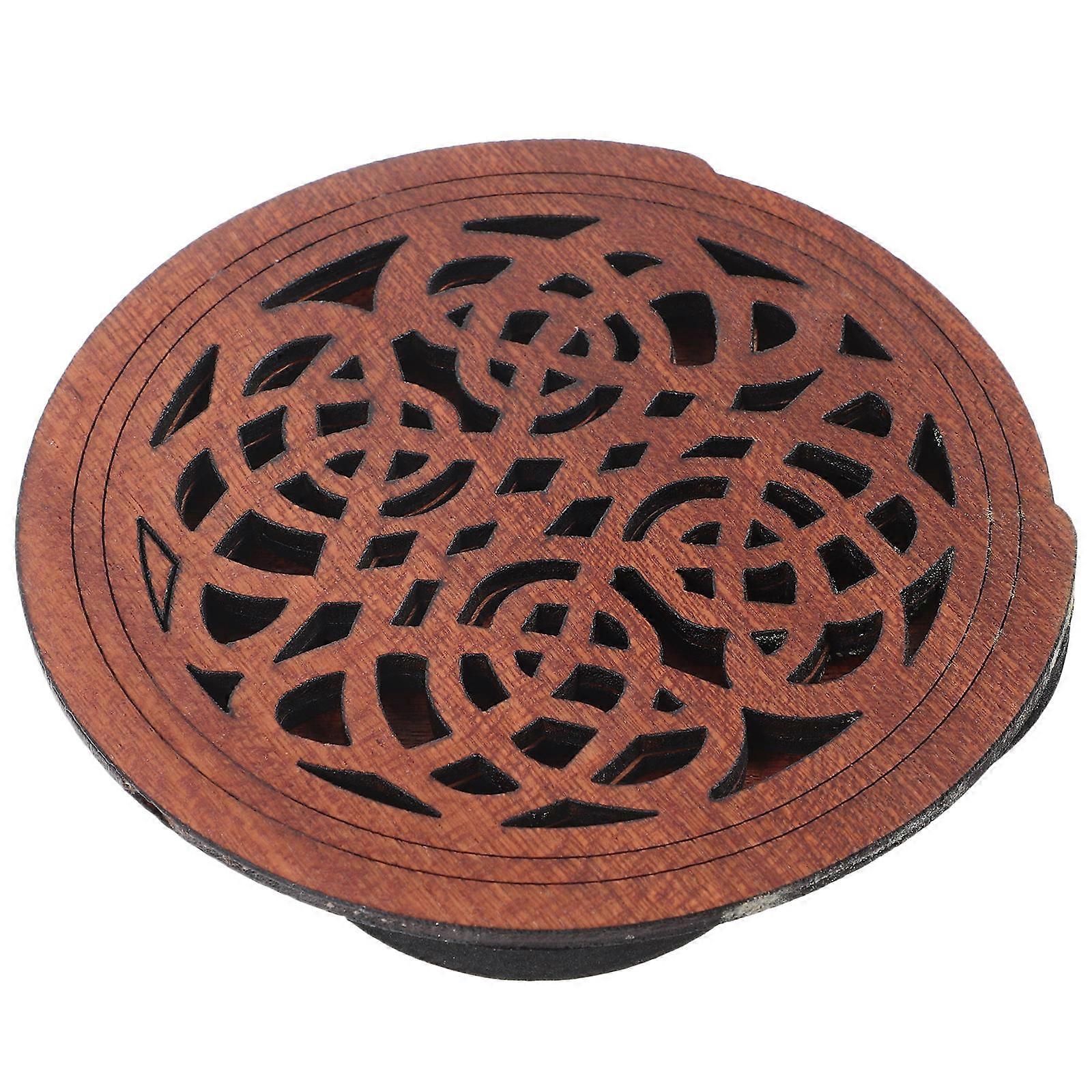 Guitar Sound Hole Covers Wooden Feedback Buffer for Acoustic Guitar 3Pcs