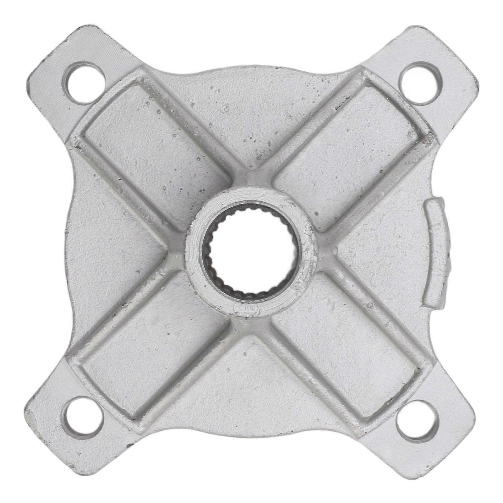 24T Spline 4 Stud Rear Axle Wheel Hub Replacement Part Silver for 125cc 150cc 200cc Quad Bike ATV Go Kart