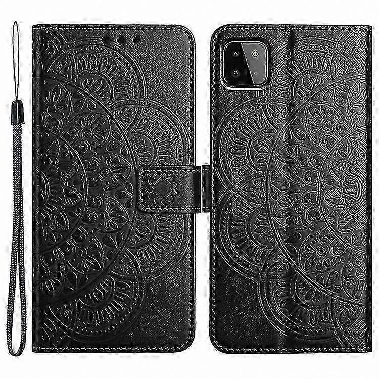 Synthetic Leather Wallet Case with Stand for A22 5G EU Model Phone Cover