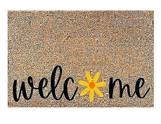 Welcome Doormat Outdoor Entrance, Floor Doormat Non Slip Floor Mat Summer Holiday Door Mats_Featured Gift