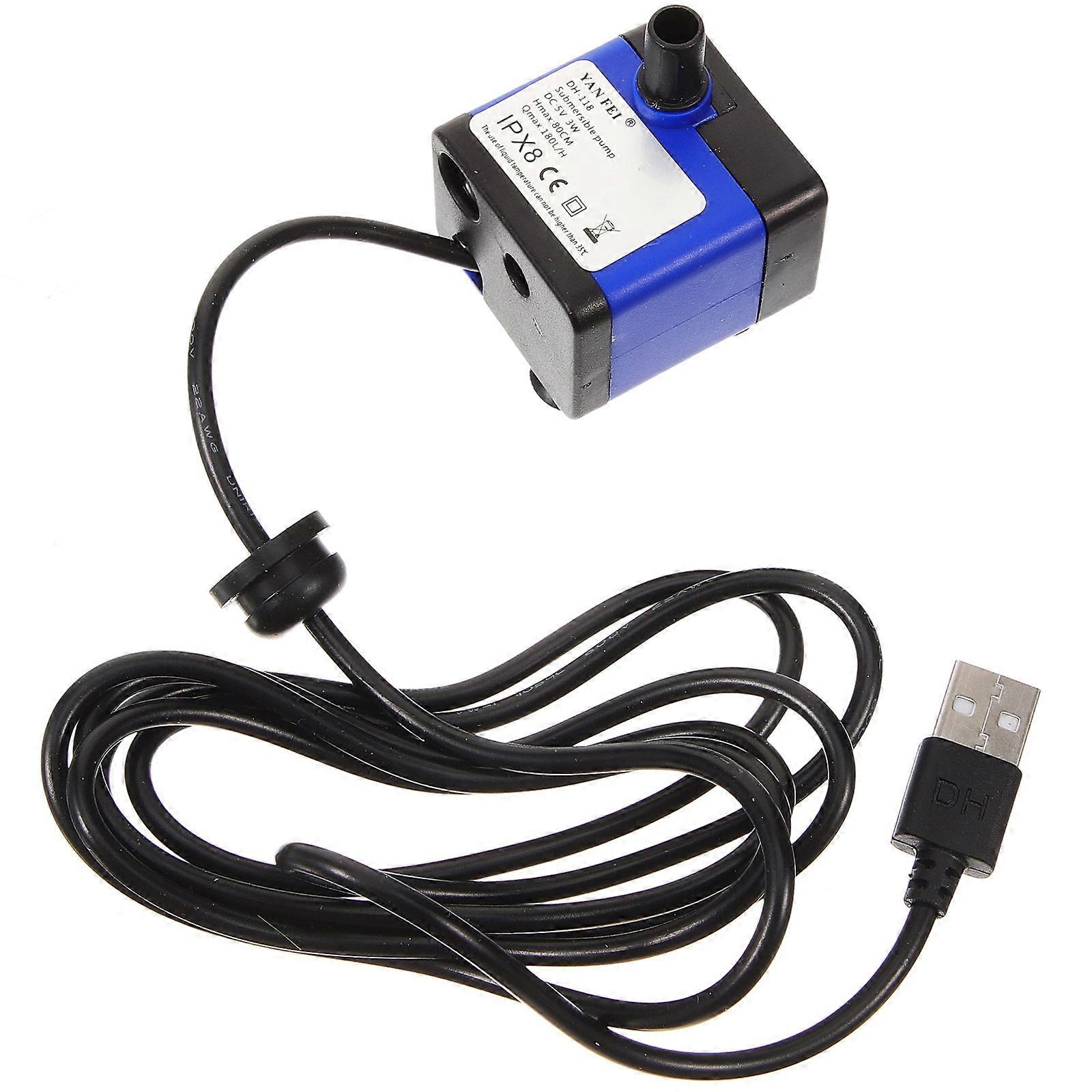 Mini Fountain Pump Submersible Function 5Pcs for Pond and Aquarium