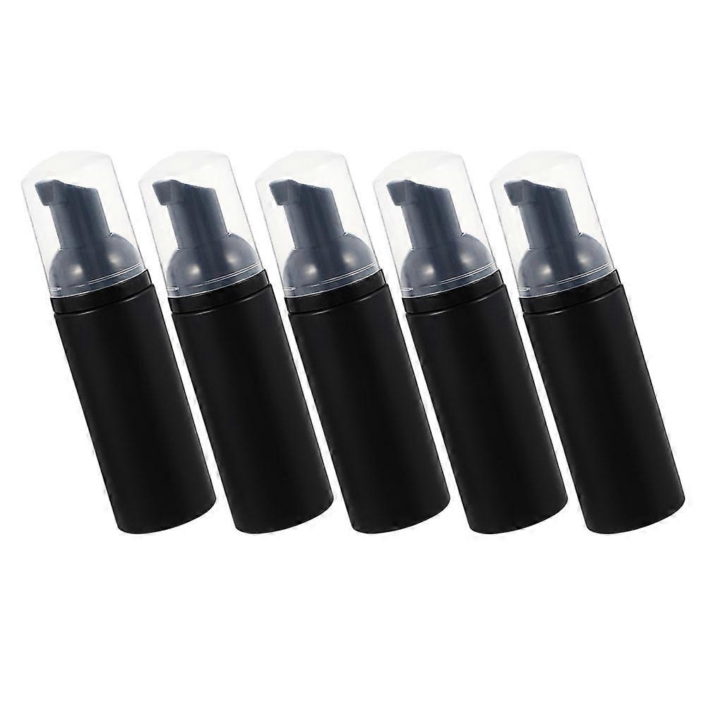 Black Mousse Foaming Bottle Foam Cleaner Bottle for Home Use 5Pcs