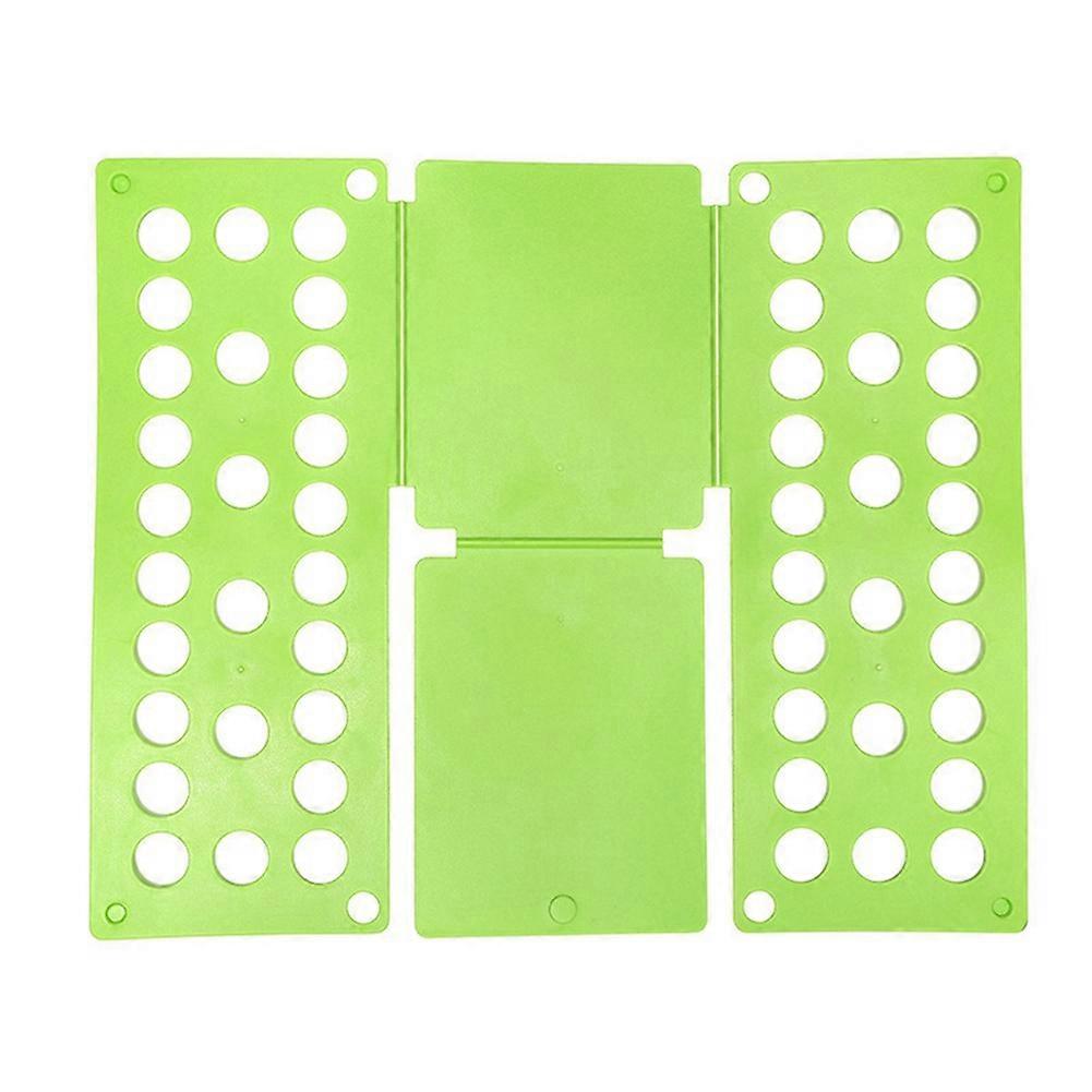 Plastic Clothes Folding Board Home Storage Tool Green