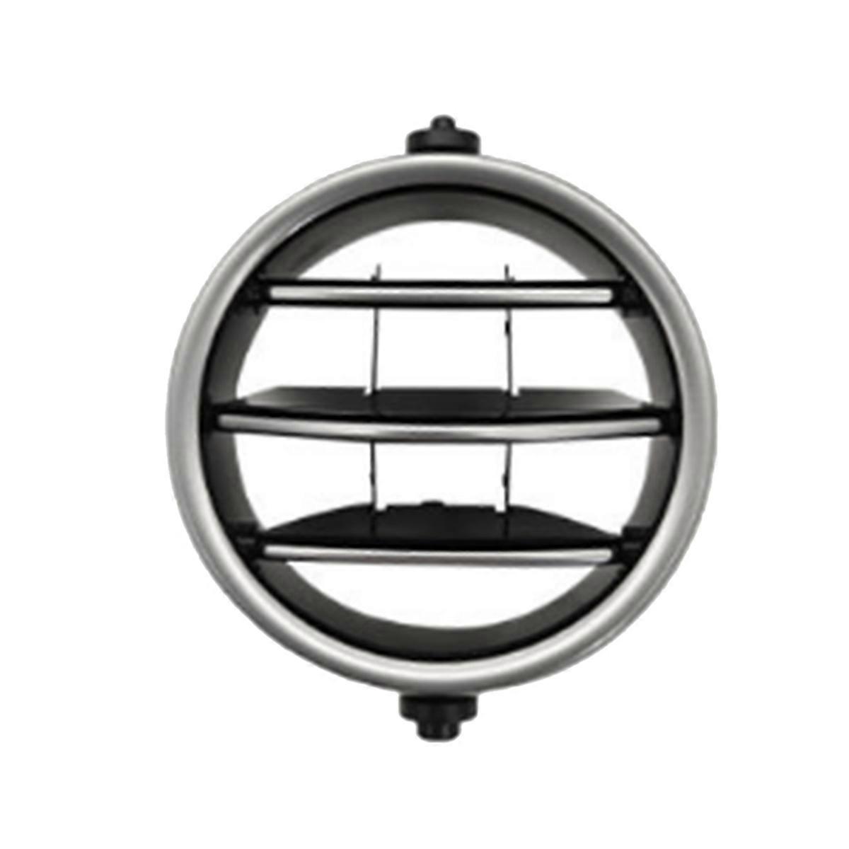 Car Rear A/C Panel Grille for - Silver-Black