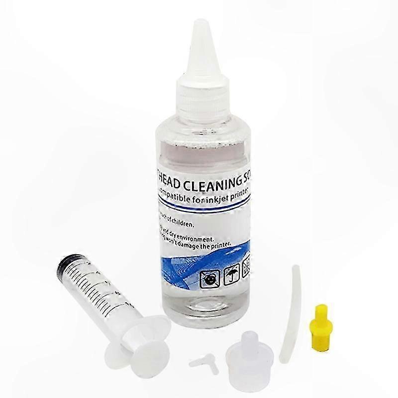 Cleaning Solution for Print Heads Compatible with Multiple Printer Brands