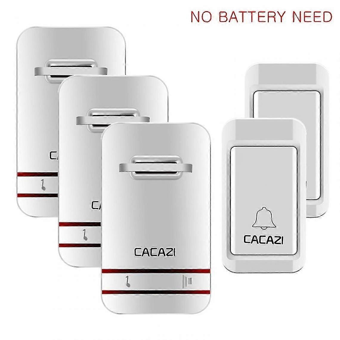 No Battery In The Wireless Doorbell. (white)