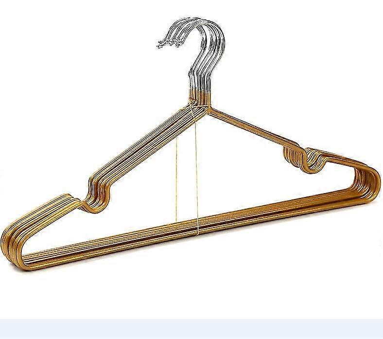 11pcs Percha de Goma Colorida de Acero Inoxidable