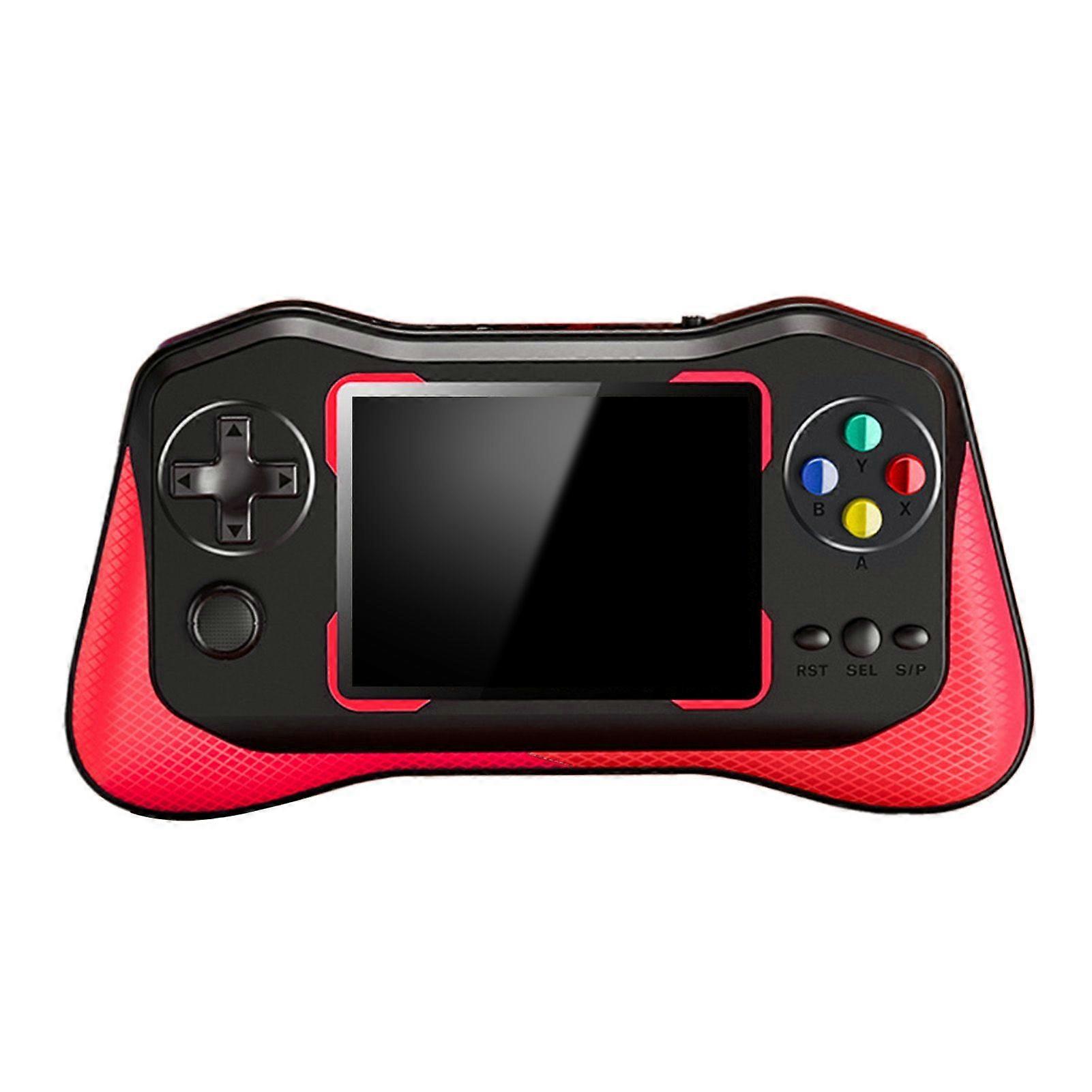 Handheld Game Console with Built in 500 Games 3.5in HD Screen Retro Kids Adults Gift Mini Electronic Toy Red