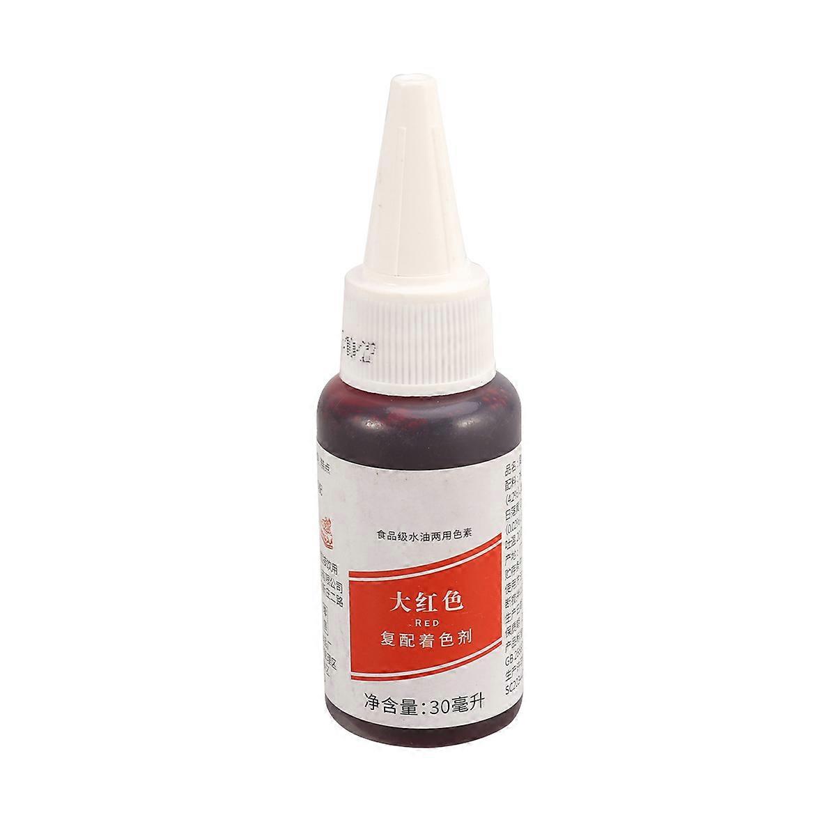Gel Food Coloring for Baking Cake 30ml Red Colourant for Fondant