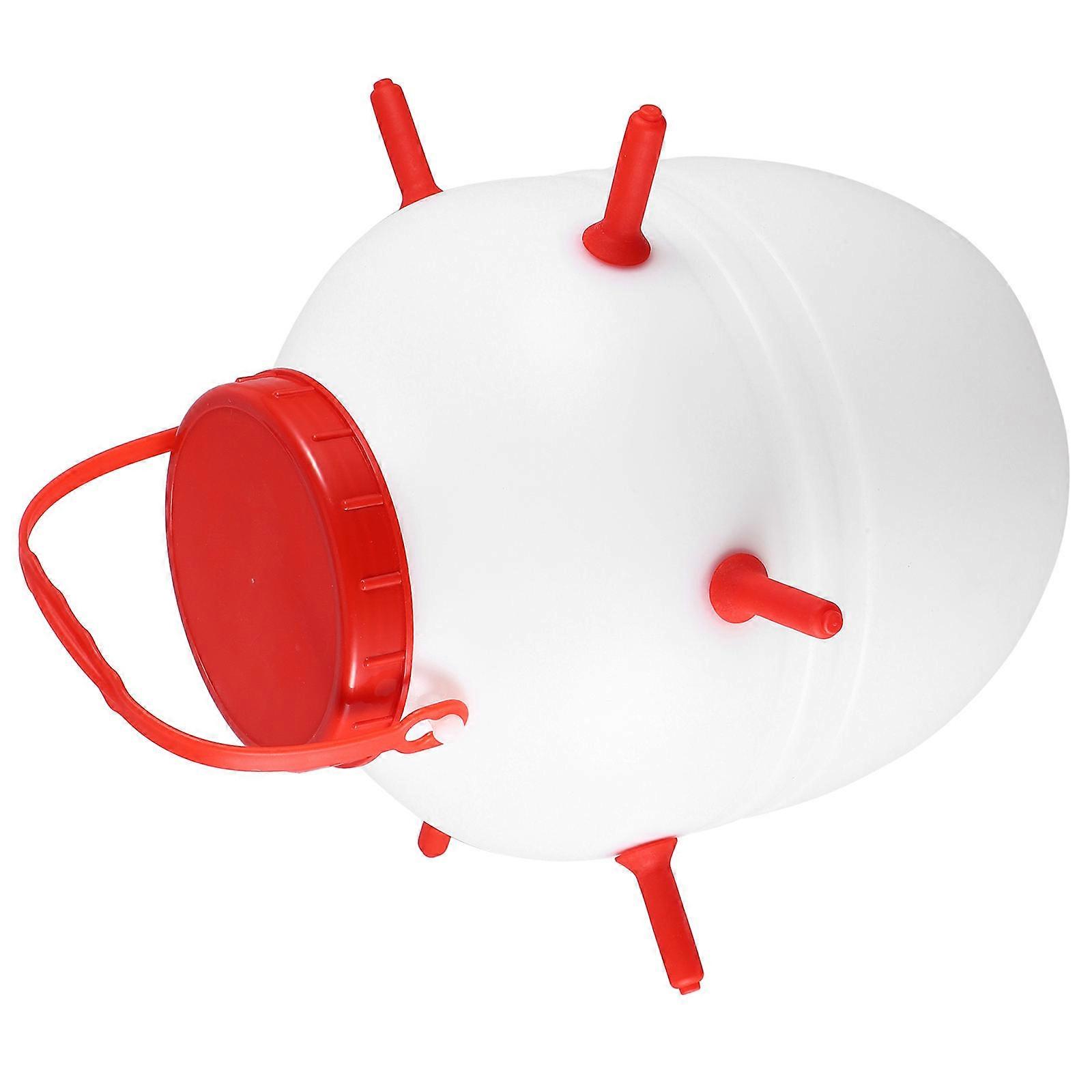 Lamb Feeder Bottle for Farm Animals Feeding Time White 1Pcs