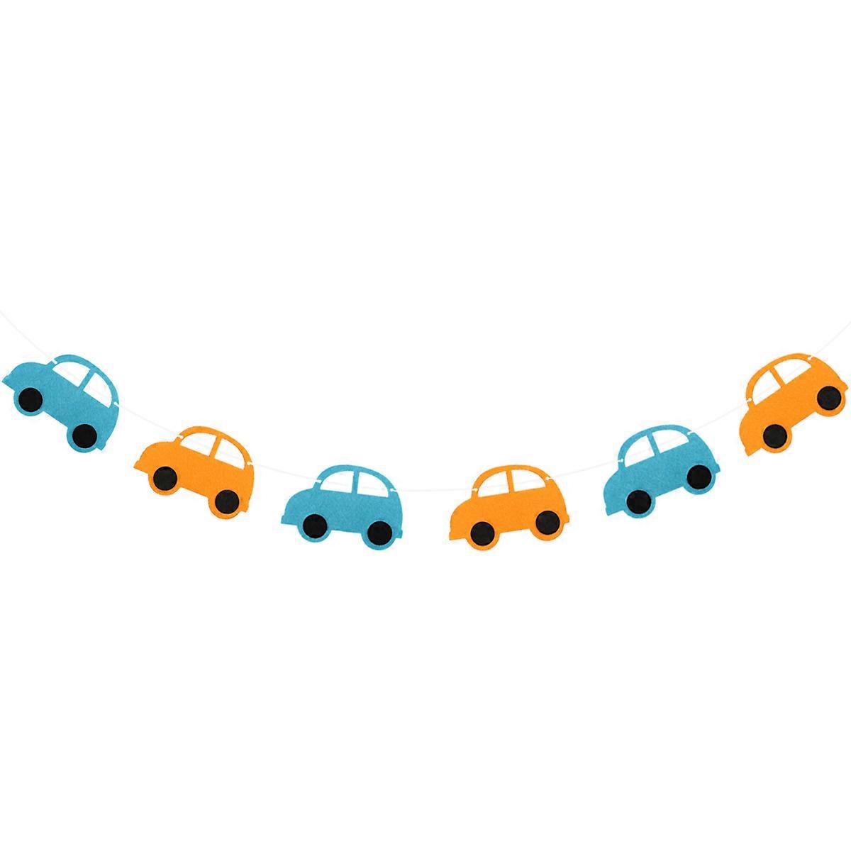 Creative Car Decoration Flag for Decoration Use 6 Pieces