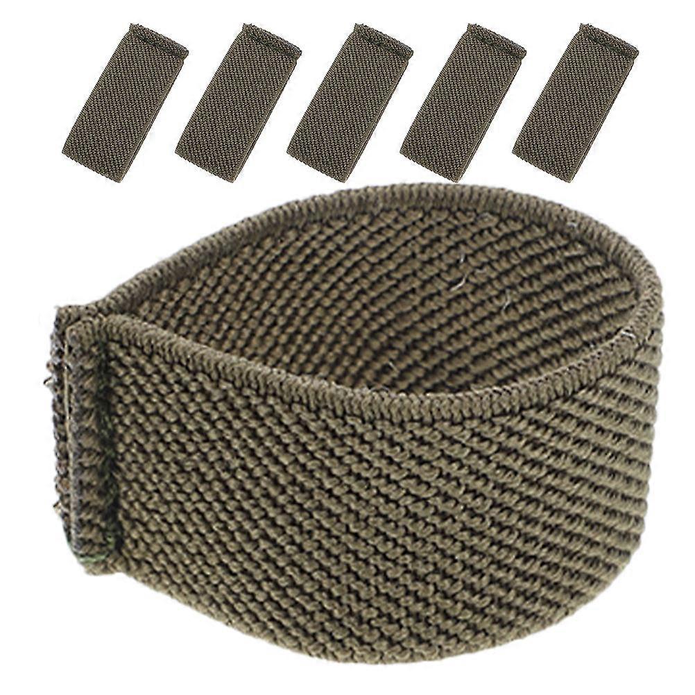 30Pcs Backpack Strap Keepers Elastic Belt Loop Holders Nylon for Outdoor