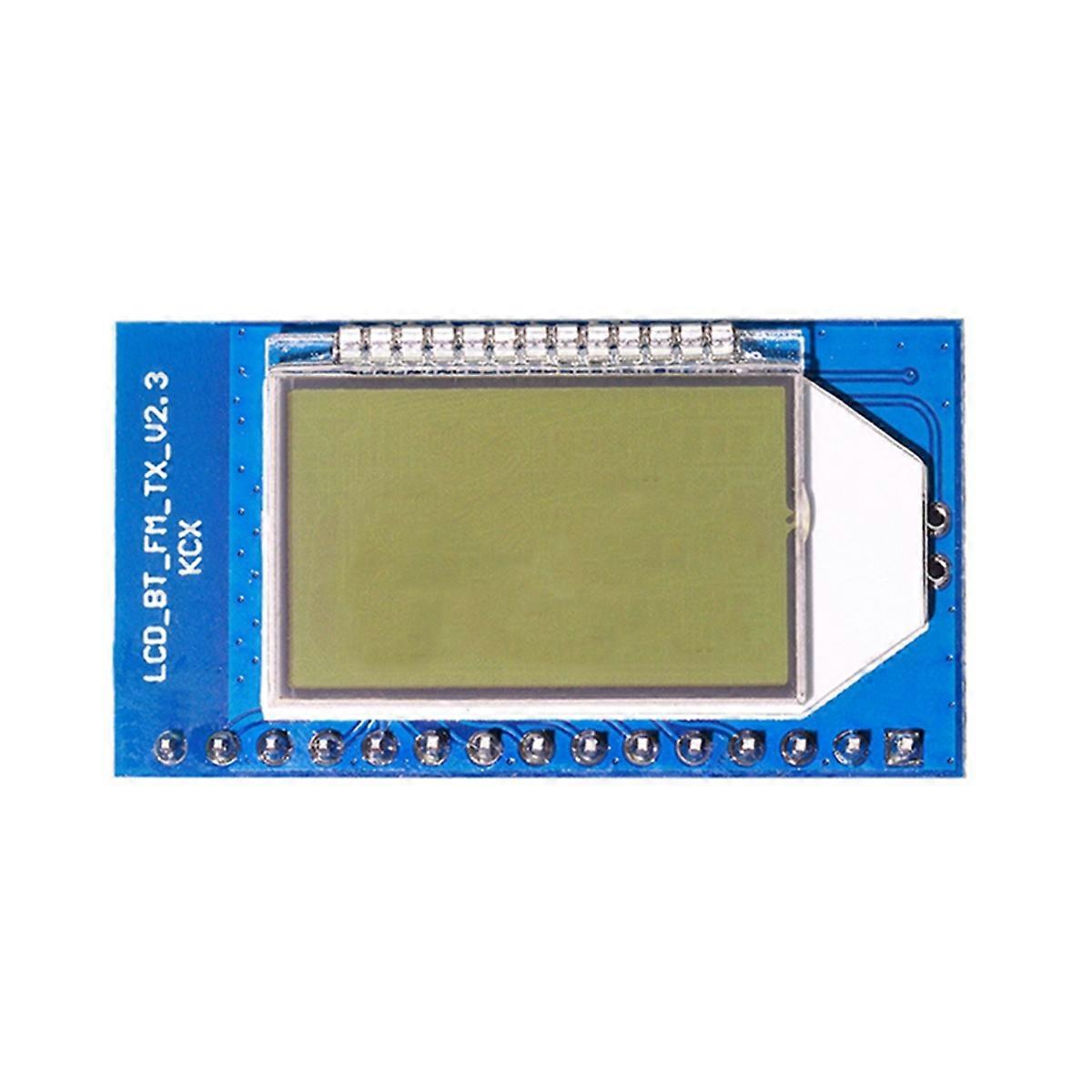 Bluetooth Audio to FM Transmitter Module 4.5V-5.0V DC 87-108MHz FM Radio Circuit Board Adjustable St